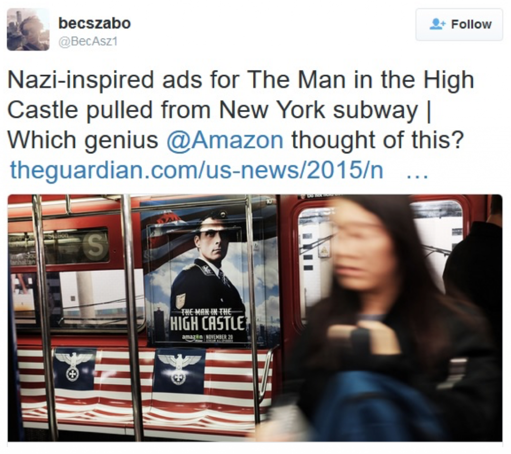 Nazi advertising amazon